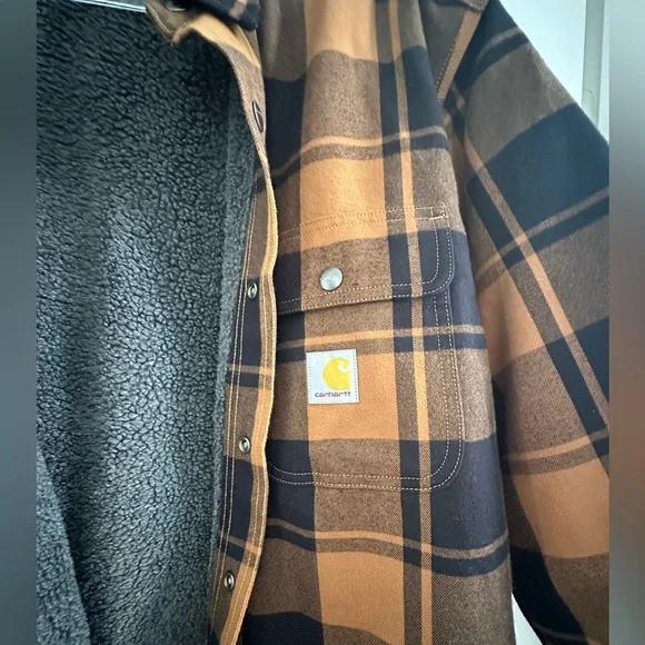 VGUC Carhartt Men’s Plaid Jacket